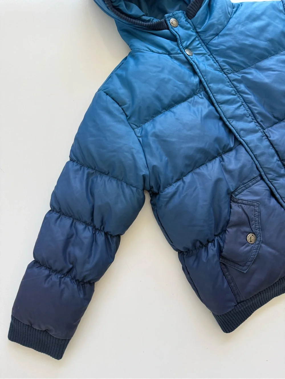 Appaman Blue Ombré Down Puffy Coat Size 6